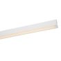 Lucide Sigma - plafonnier - 118,5 x 3,5 x 10,5 cm - 30W LED dimmable incl - blanc