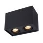 Lucide Tube - spot de plafond - 9 x 12 x 18 cm - noir