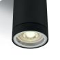 ONE Light GU10 Outdoor Cylinders - plafonnier d'extérieur - Ø 6,5 x 9,5 cm - IP54 - noir