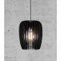 Nordlux Tribeca 24 - lampe suspendue - Ø 24 x 330 cm - noir