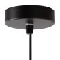 Lucide Medine - lampe suspendue - Ø 25 x 156 cm - fumé