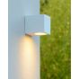 Lucide Zora 1 - applique murale extérieure - 6,5 x 9 x 8 cm - 5W LED dimmable incl. - IP44 - blanc