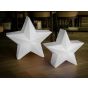 New Garden Nova 60 Christmas Star - lampe de table solaire rechargeable avec télécommande - 62 x 57 x 25,6 cm - 5W RGB LED incl - IP65 - blanc