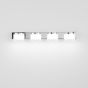 Nova Luce Sabia - miroir lumineux - 51 x 9,8 x 7,5 cm - 20W LED incl. - IP44 - chrome