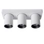 Lucide Nigel - spot en saillie - 30 x 10 x 11,3 cm - 3 x5W dimmable incl - dim to warm - white