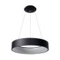 Lucide Talowe LED - lampe suspendue - Ø 60 x 117 cm - 39W LED dimmable incl - noir