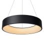 Lucide Talowe LED - lampe suspendue - Ø 60 x 117 cm - 39W LED dimmable incl - noir