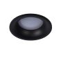 Lucide Ziva - spot encastrable - Ø 84 mm, Ø 75 mm encastrable - IP44 - noir