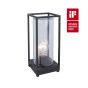 Lutec Flair - lampe de table d'extérieur - 12 x 12 x 27,2 cm - IP44 - noir mat