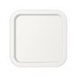 ETH Loïs - plafonniers - 30 x 30 x 5 cm - 3 niveaux de gradation - 24W LED incl. - IP44 - blanc