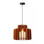 Lucide Rollo - lampe suspendue - Ø 40 x 150 cm - terre cuite