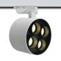 ONE Light Dark Light Tubes - spot sur rail - système de rail triphasé - Ø 13,5 x 7,7 cm - 24W LED incl. - blanc