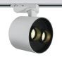 ONE Light Dark Light Tubes - spot sur rail - système de rail triphasé - Ø 9 x 7,3 cm - 12W LED incl. - blanc