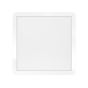 ETH Anne Square - plafonnier - 40 x 40 x 2,7 cm - 3 niveaux de gradation - 24W LED incl. - IP44 - blanc