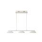 Lucide Mamba 3 - lampe suspendue - 71 x 5,8 x 140 cm - 3 x 4,5W LED dimmable incl - blanc