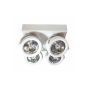 Artdelight Dutchess LED - spot en saillie 4L - 25 x 25 x 17,5 cm - 4 x 13 W LED dimmable incl. - blanc