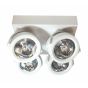 Artdelight Dutchess LED - spot en saillie 4L - 25 x 25 x 17,5 cm - 4 x 13 W LED dimmable incl. - blanc