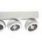 Artdelight Dutchess LED - spot en saillie 3L - 40 x 6 x 19 cm - 3 x 13W LED dimmable incl. - blanc