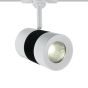 ONE Light COB Track Spots - spot sur rail avec COB LED - système de rail triphasé - Ø 8 x 13,2 cm - 15W LED incl. - blanc - couleur de lumière blanc chaud