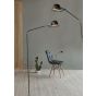 Lucide Honore - lampadaire - 130 cm - brun rouille