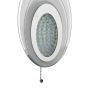 Searchlight Wall - applique murale avec interrupteur à tirette - 19 x 29,5 cm - 8W LED incl. - chrome