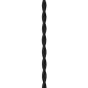 Lucide Teun - lampe suspendue - Ø 13 x 150 cm - noir