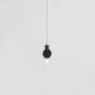 Nova Luce Elettra - lampe suspendue - 120 x 7 x 150 cm - 20W LED incl. - noir sable