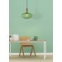 Lucide Maloto - lampe suspendue - Ø 30 x 150 cm - vert