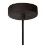 Lucidy Zych - lampe suspendue - Ø 25 x 168 cm - brun rouille