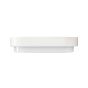 Nordlux Cuba Energy - applique murale extérieure - 20,5 x 4,3 x 10 cm - 6,5W LED incl. - IP54 - blanc et blanc opale