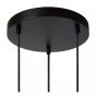 Lucide Filox - lampe suspendue - Ø 44,5 x 198 cm - noir