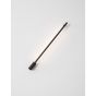 Nova Luce Gropius - applique murale - 60 x 7 x 3,5 cm - 10W LED incl. - noir sable