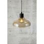 Nordlux Alrun - lampe suspendue - Ø 26 x 320 cm - ambre