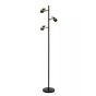 Lucide Tundran - lampadaire - 30 x 22 x 150 cm - noir