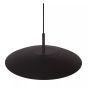 Lucide Vulcan - lampe suspendue - Ø 47 x 143,4 cm - 9W dimmable LED incl - noir et laiton