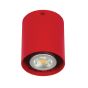 VK Lighting Simio - Spot en saillie - Ø 8 x 9,5 cm - rouge