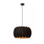 Lucide Spencer - lampe suspendue - Ø 40 x 154 cm - noir