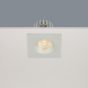 Artdelight Venice 2508 - spot encastré - 80 x 80 mm, Ø 68 mm encastré - 8W LED dimmable incl. - IP44 - blanc