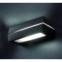 Faro Dragma - applique murale - 25 x 10,5 x 9 cm - 15W LED incl. - IP65 - gris foncé